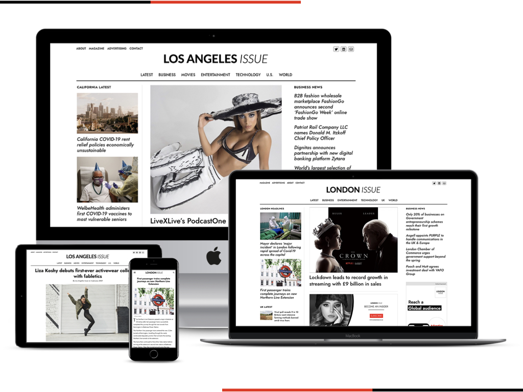 Iconica announces launch of London and Los Angeles Issue digital publications